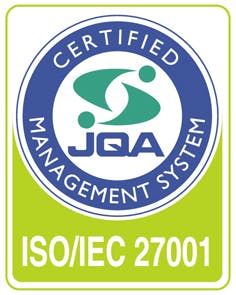 ISMS認証取得に関するお知らせ（ISO/IEC 27001）